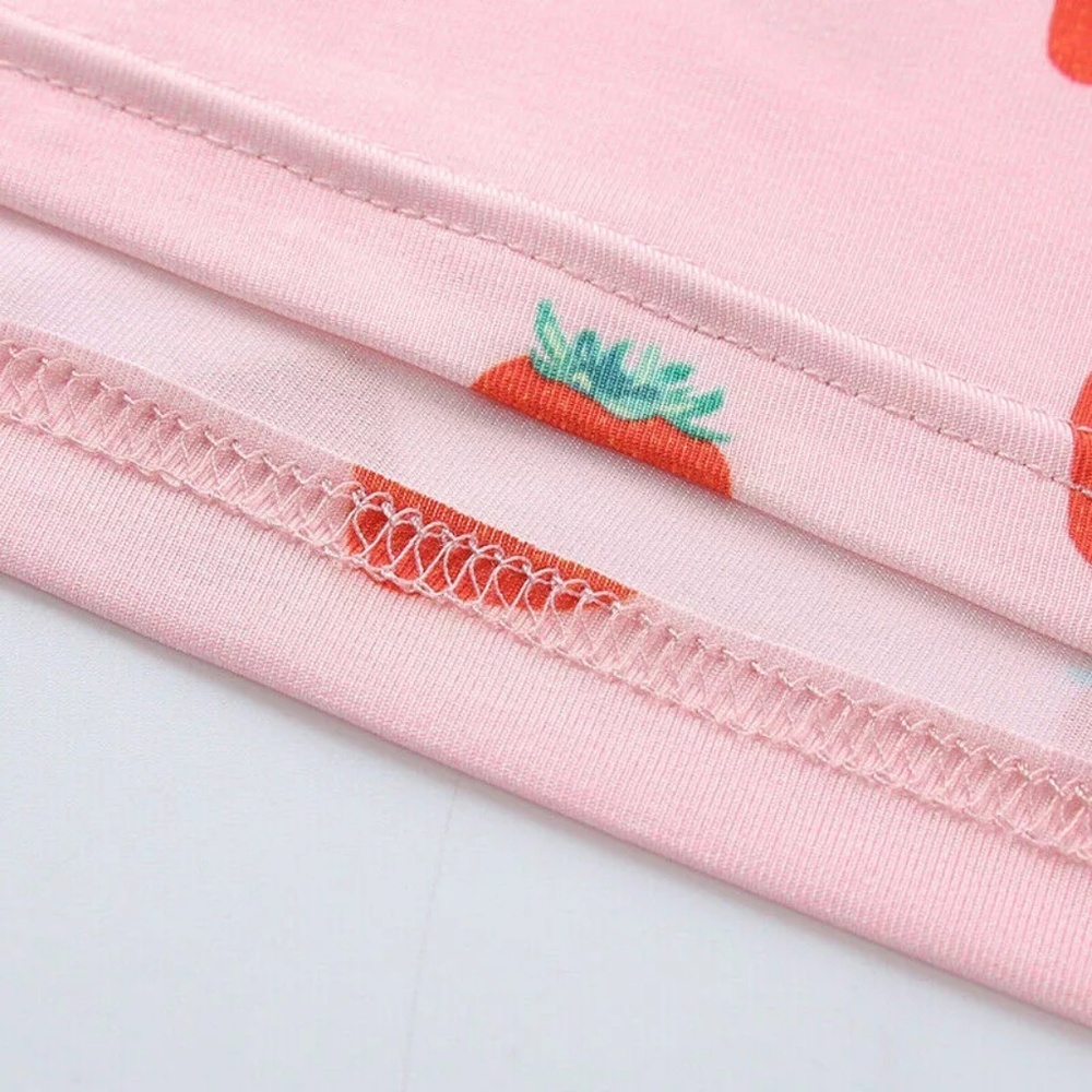 5🌟LRG Left 2/$15 Strawberries Halter Top 🆕 Deal - Picture 5 of 8
